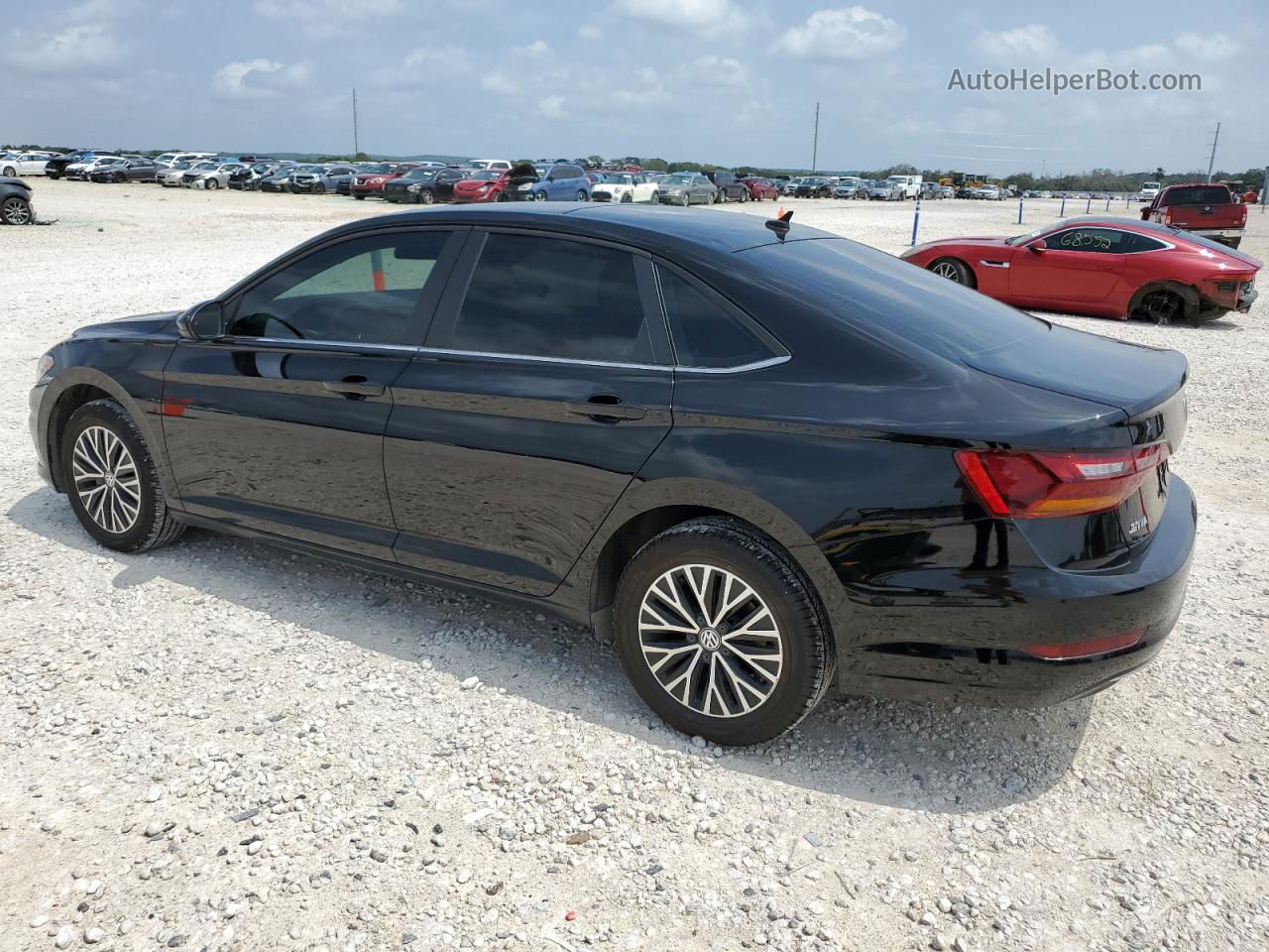 2019 Volkswagen Jetta S Black vin: 3VWCB7BU7KM221043