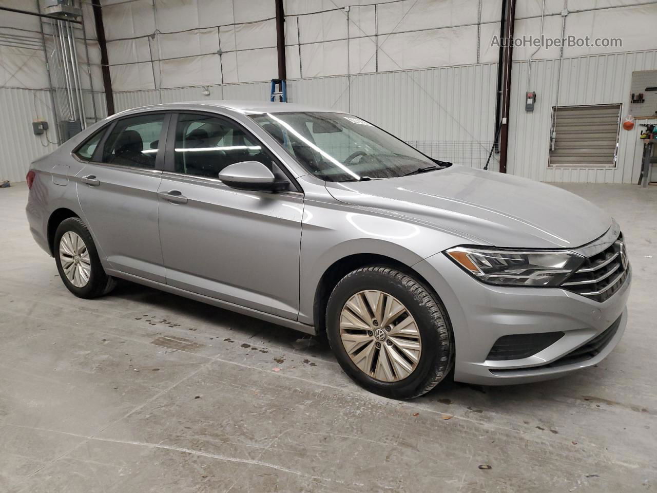 2019 Volkswagen Jetta S Silver vin: 3VWCB7BU7KM274941