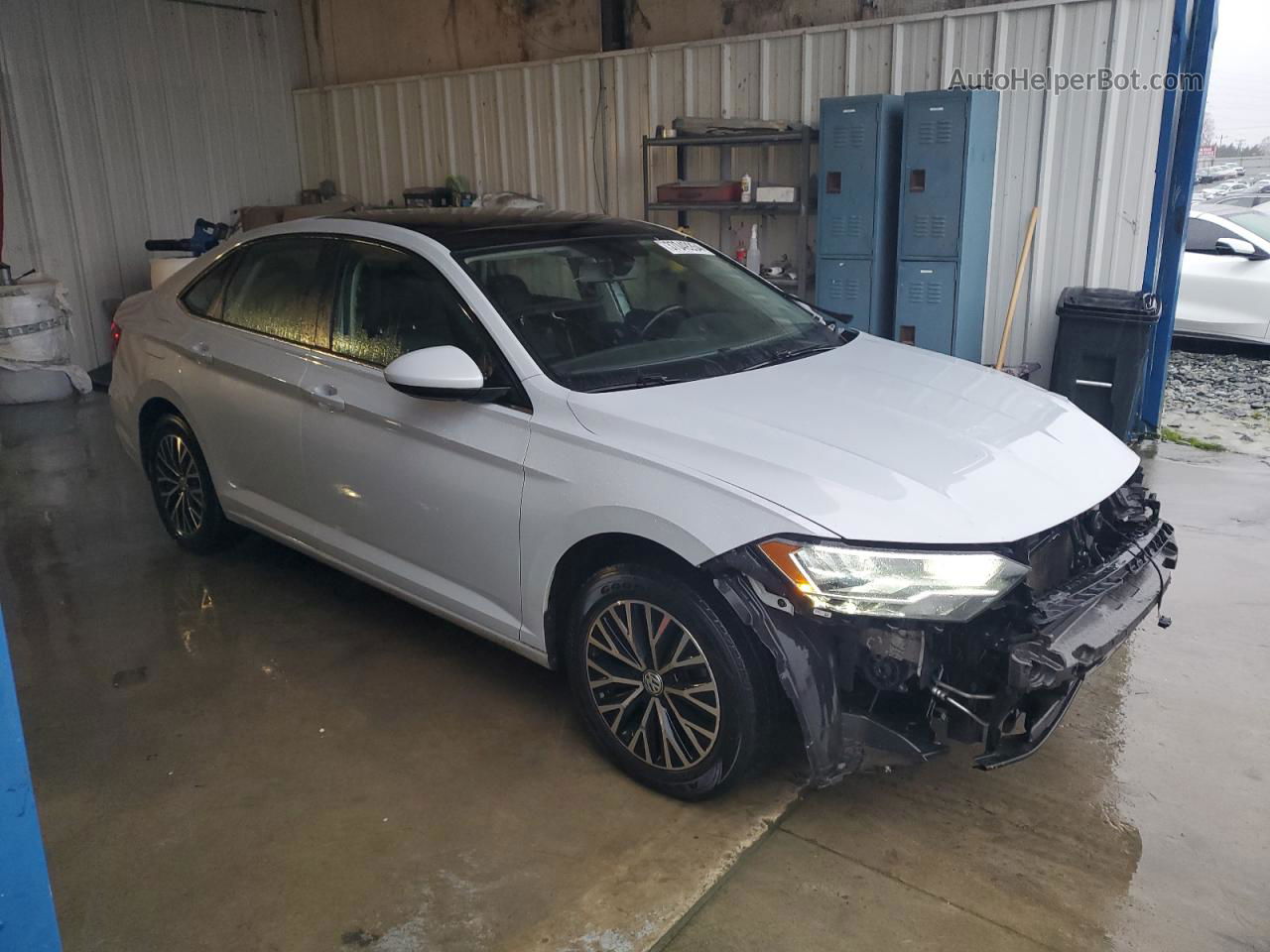 2019 Volkswagen Jetta S Gray vin: 3VWCB7BU8KM141752