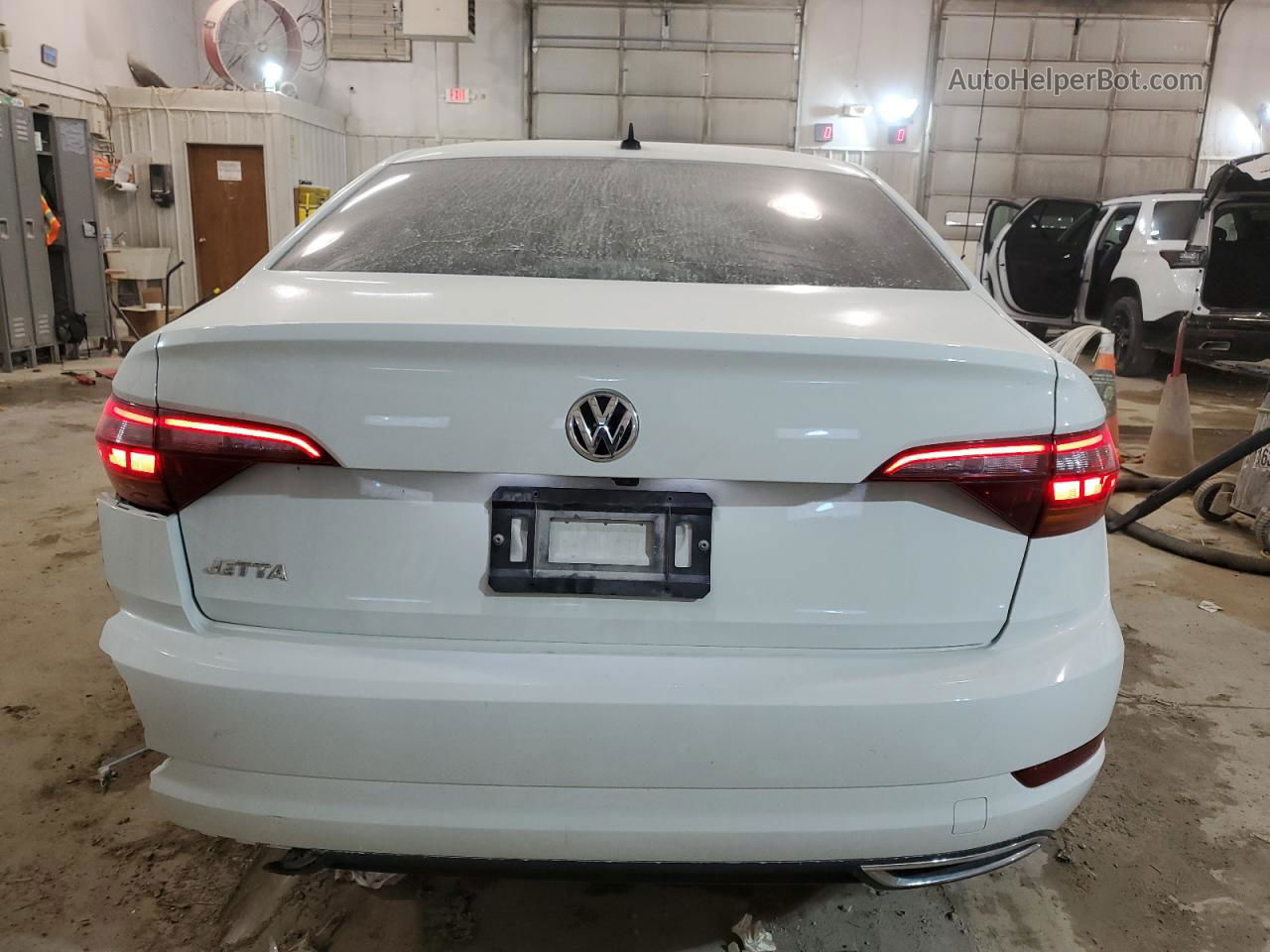 2019 Volkswagen Jetta S White vin: 3VWCB7BU8KM150287