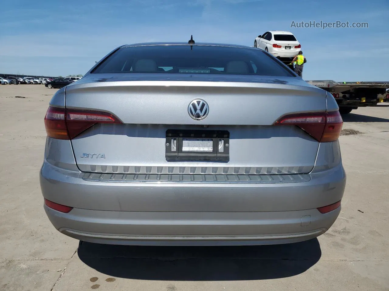 2019 Volkswagen Jetta S Silver vin: 3VWCB7BU8KM224193