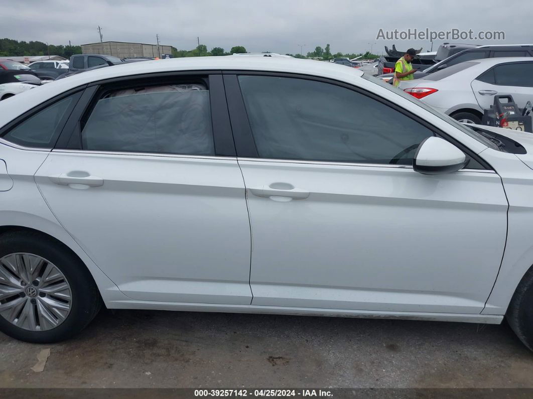 2019 Volkswagen Jetta 1.4t R-line/1.4t S/1.4t Se White vin: 3VWCB7BU9KM153182