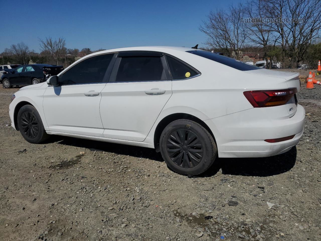 2019 Volkswagen Jetta S White vin: 3VWCB7BU9KM190054