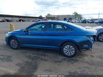 2019 Volkswagen Jetta 1.4t R-line/1.4t S/1.4t Se Blue vin: 3VWCB7BUXKM194162