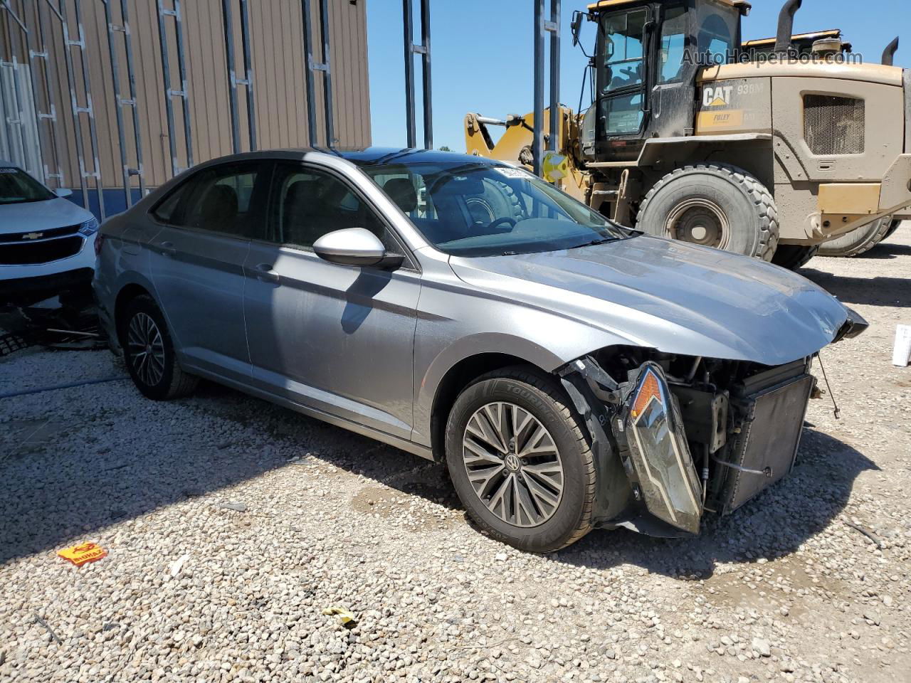 2019 Volkswagen Jetta S Gray vin: 3VWCB7BUXKM231100