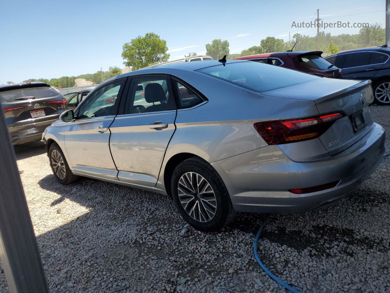 2019 Volkswagen Jetta S Gray vin: 3VWCB7BUXKM231100