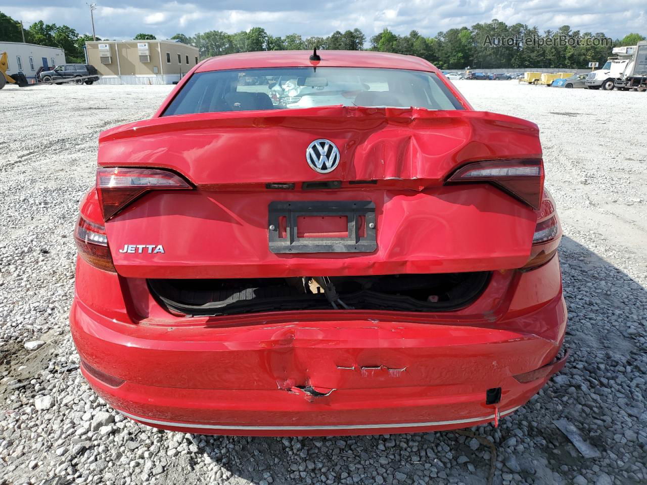 2019 Volkswagen Jetta S Red vin: 3VWCB7BUXKM237219