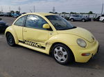 1999 Volkswagen New Beetle Gls Yellow vin: 3VWCC21C0XM424307