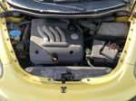 1999 Volkswagen New Beetle Gls Yellow vin: 3VWCC21C0XM424307