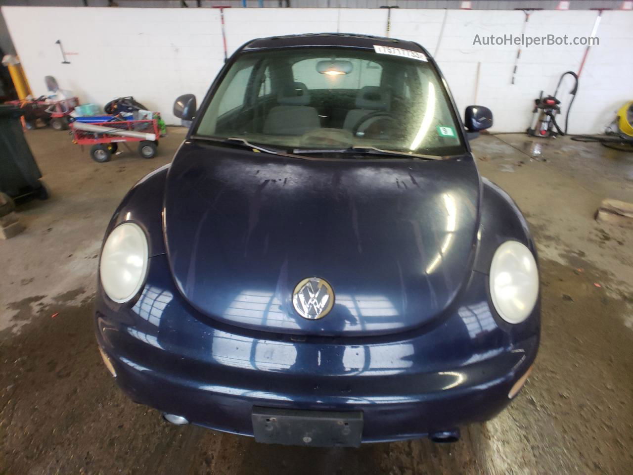 1999 Volkswagen New Beetle Gls Синий vin: 3VWCC21C2XM469779