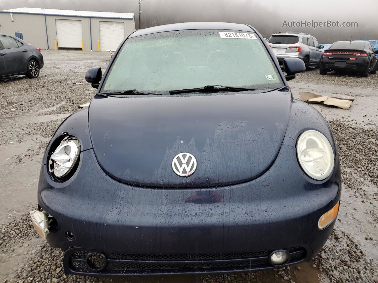 1999 Volkswagen New Beetle Gls Blue vin: 3VWCC21C4XM419109