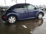 1999 Volkswagen New Beetle Gls Blue vin: 3VWCC21C5XM445864