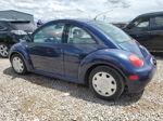 1999 Volkswagen New Beetle Gls Blue vin: 3VWCC21C6XM444870