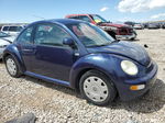 1999 Volkswagen New Beetle Gls Blue vin: 3VWCC21C6XM444870