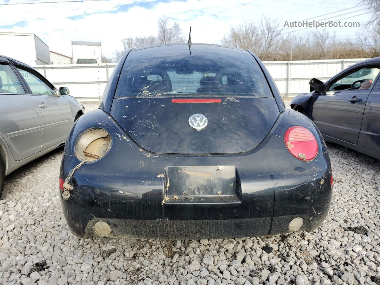 1999 Volkswagen New Beetle Gls Black vin: 3VWCC21C6XM467999