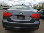 2014 Volkswagen Jetta Se Gray vin: 3VWD07AJ0EM402684