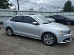 2015 Volkswagen Jetta Se Silver vin: 3VWD07AJ0FM285125