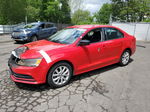 2015 Volkswagen Jetta Se Red vin: 3VWD07AJ0FM326739