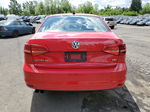 2015 Volkswagen Jetta Se Red vin: 3VWD07AJ0FM326739