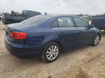 2014 Volkswagen Jetta Se Синий vin: 3VWD07AJ1EM318096