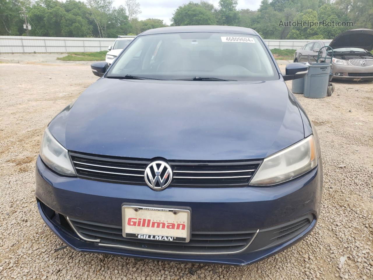 2014 Volkswagen Jetta Se Синий vin: 3VWD07AJ1EM318096