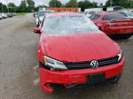 2014 Volkswagen Jetta Se Red vin: 3VWD07AJ1EM329499