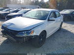 2014 Volkswagen Jetta 1.8t Se White vin: 3VWD07AJ1EM435855