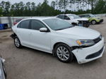 2014 Volkswagen Jetta Se White vin: 3VWD07AJ1EM445530