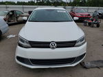 2014 Volkswagen Jetta Se White vin: 3VWD07AJ1EM445530