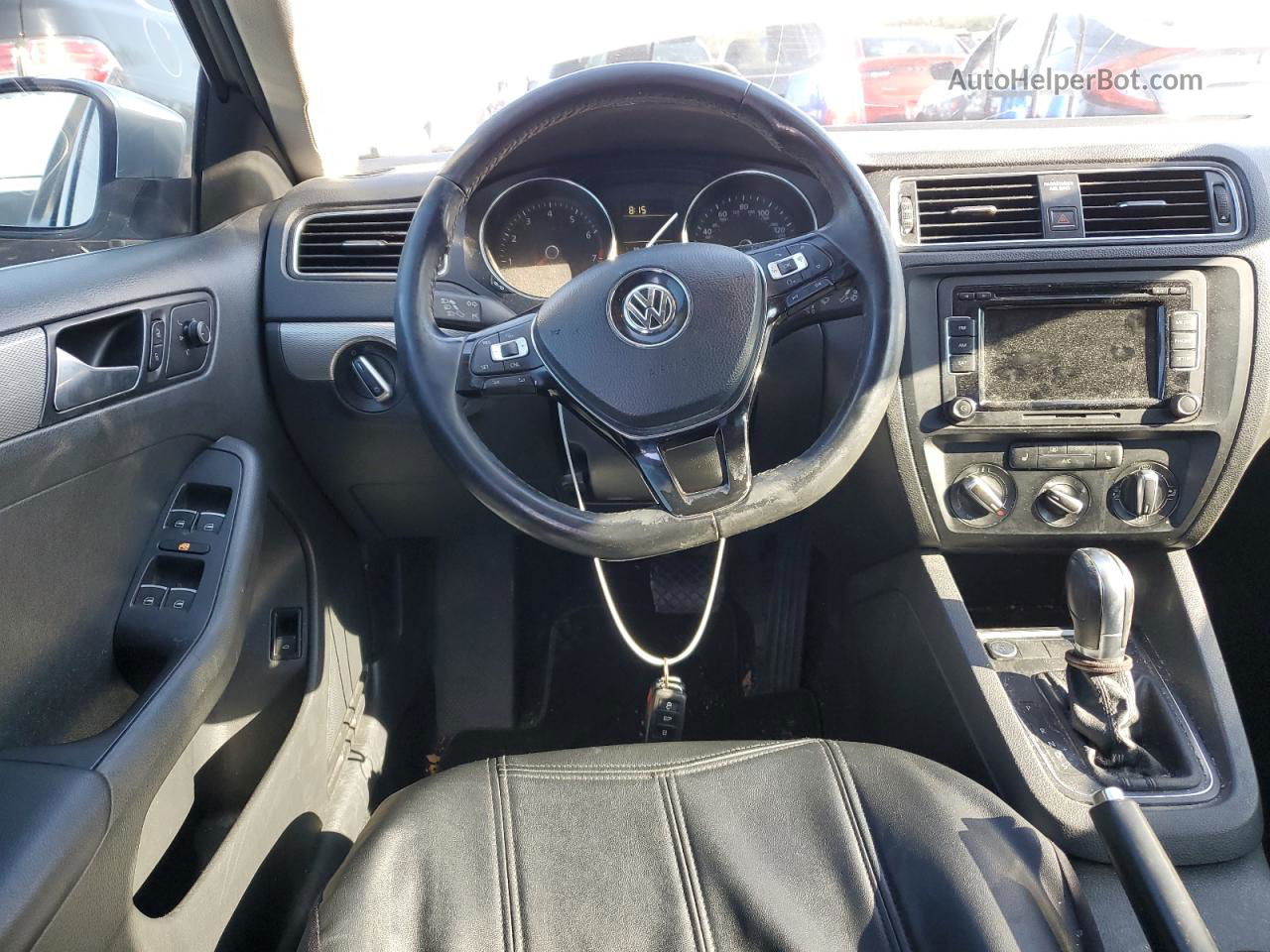 2015 Volkswagen Jetta Se Серебряный vin: 3VWD07AJ1FM312803