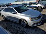 2015 Volkswagen Jetta Se Silver vin: 3VWD07AJ1FM312803