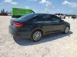 2015 Volkswagen Jetta Se Black vin: 3VWD07AJ1FM316513