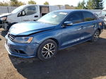 2016 Volkswagen Jetta Comfortline Синий vin: 3VWD07AJ1GM338268