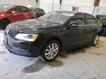 2014 Volkswagen Jetta Se Black vin: 3VWD07AJ2EM313893