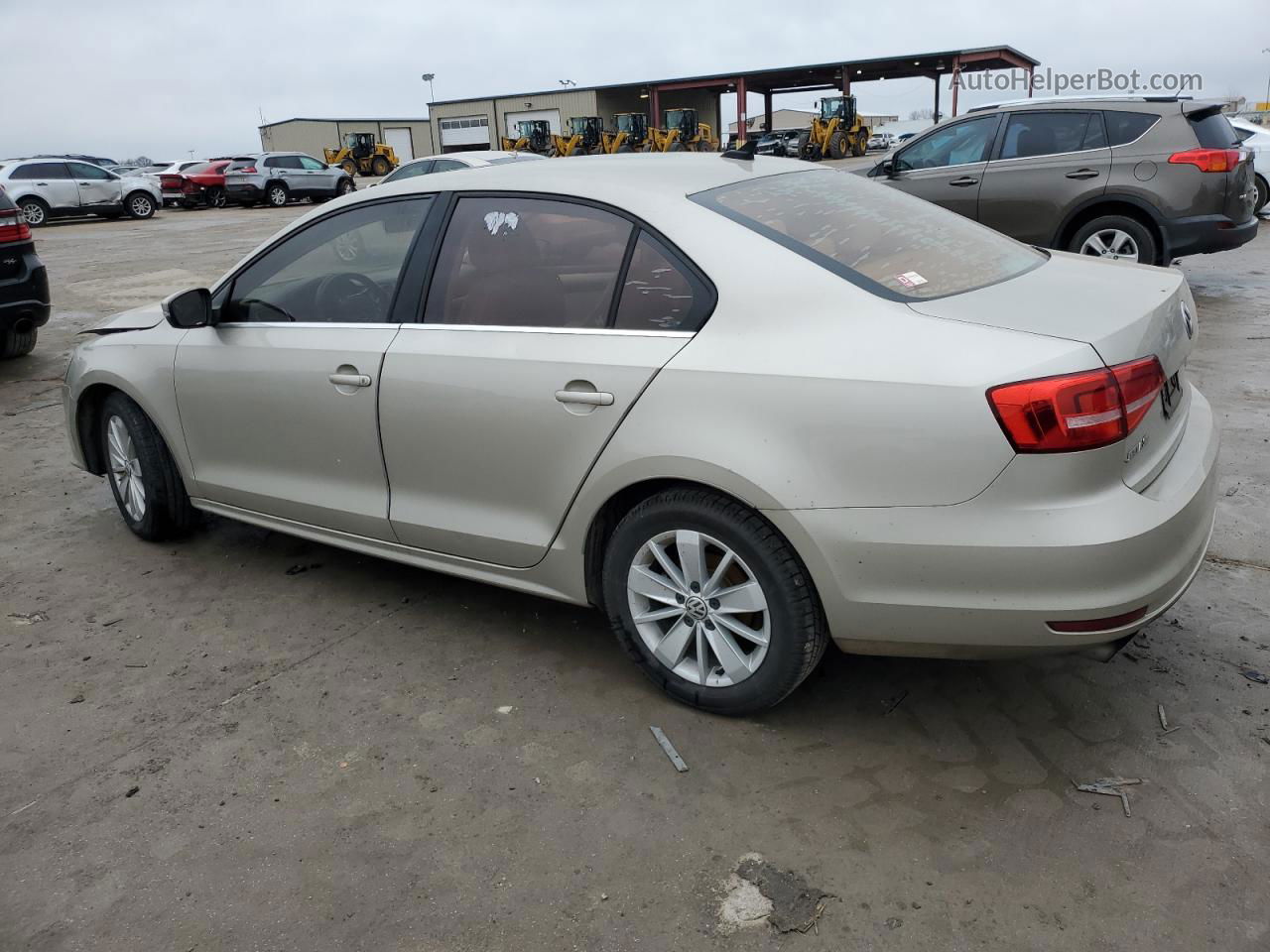 2015 Volkswagen Jetta Se Серебряный vin: 3VWD07AJ2FM311224