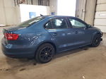 2015 Volkswagen Jetta Se Blue vin: 3VWD07AJ2FM330789