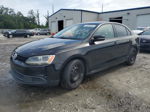 2014 Volkswagen Jetta Se Black vin: 3VWD07AJ3EM388750