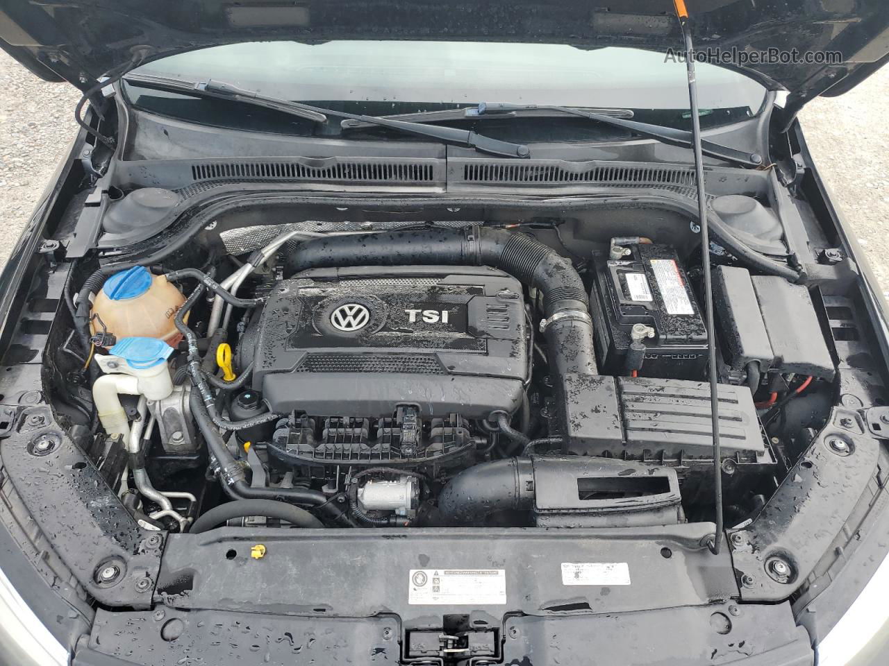 2014 Volkswagen Jetta Se Черный vin: 3VWD07AJ3EM388750