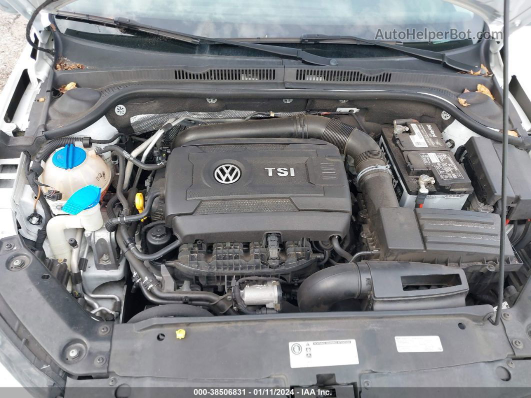 2014 Volkswagen Jetta 1.8t Se Белый vin: 3VWD07AJ4EM328850