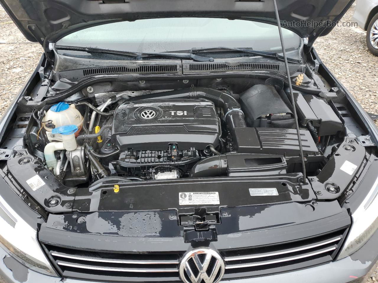 2014 Volkswagen Jetta Se Charcoal vin: 3VWD07AJ4EM363534