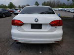 2014 Volkswagen Jetta Se White vin: 3VWD07AJ4EM373352