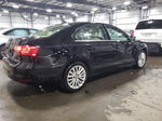 2015 Volkswagen Jetta Se Black vin: 3VWD07AJ4FM299447