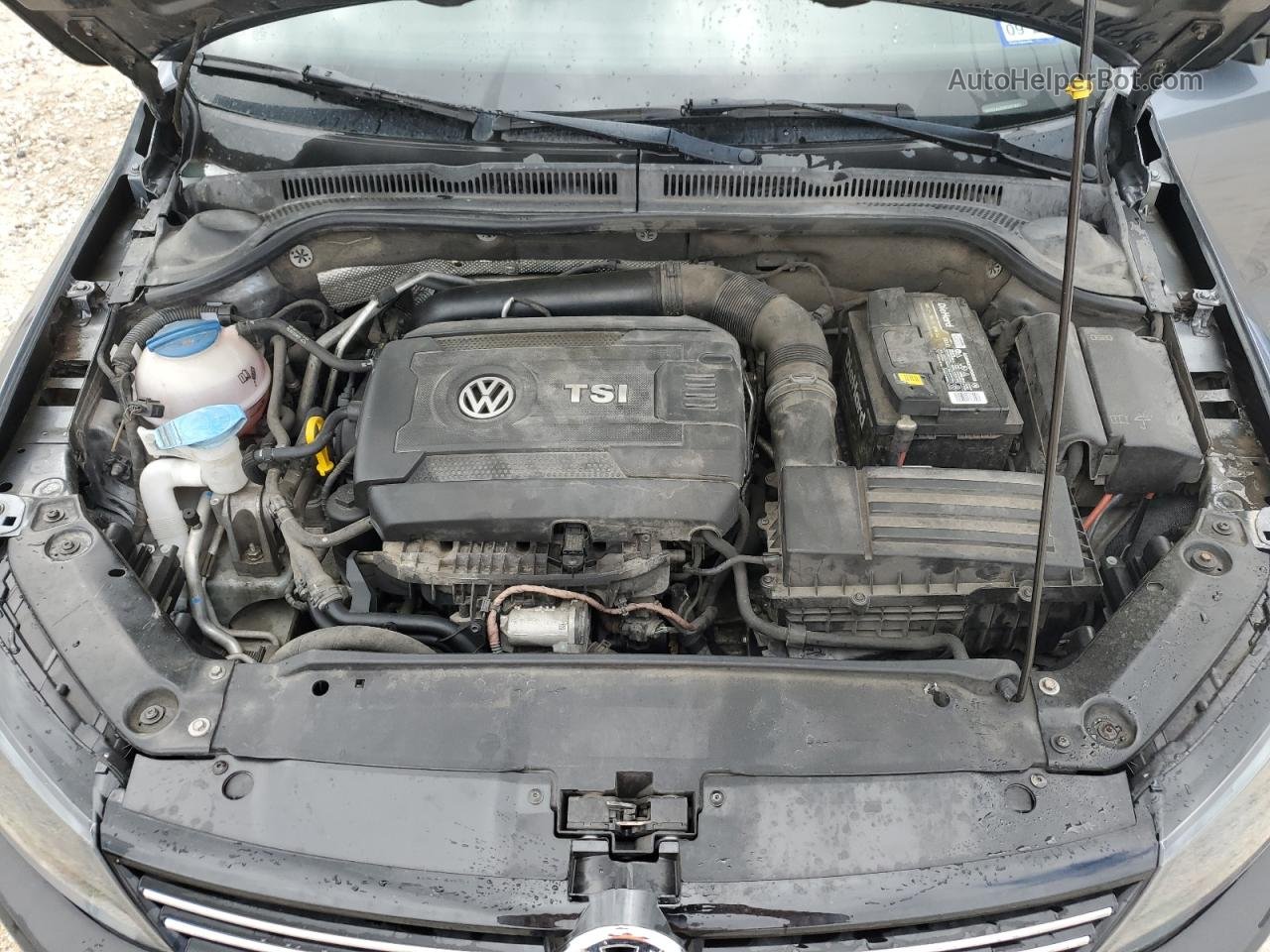 2014 Volkswagen Jetta Se Gray vin: 3VWD07AJ5EM267881