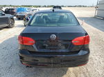 2014 Volkswagen Jetta Se Black vin: 3VWD07AJ5EM268111