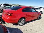 2015 Volkswagen Jetta Se Red vin: 3VWD07AJ5FM272998