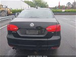 2014 Volkswagen Jetta 1.8t Se Black vin: 3VWD07AJ6EM203252