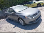 2014 Volkswagen Jetta 1.8t Se Gray vin: 3VWD07AJ6EM222108