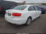 2014 Volkswagen Jetta 1.8t Se Белый vin: 3VWD07AJ6EM288741