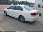 2014 Volkswagen Jetta 1.8t Se White vin: 3VWD07AJ6EM368329