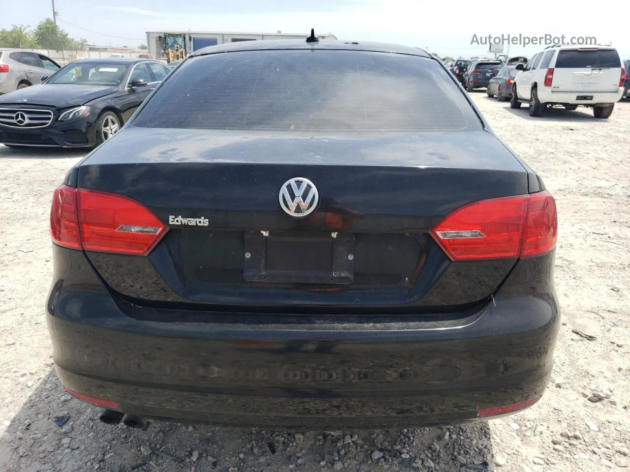 2014 Volkswagen Jetta Se Черный vin: 3VWD07AJ6EM400955